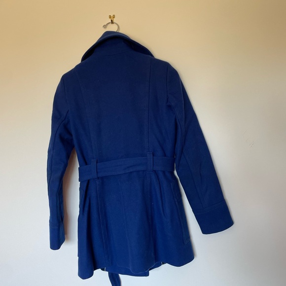 Royal blue RW wool coat - Picture 2 of 4
